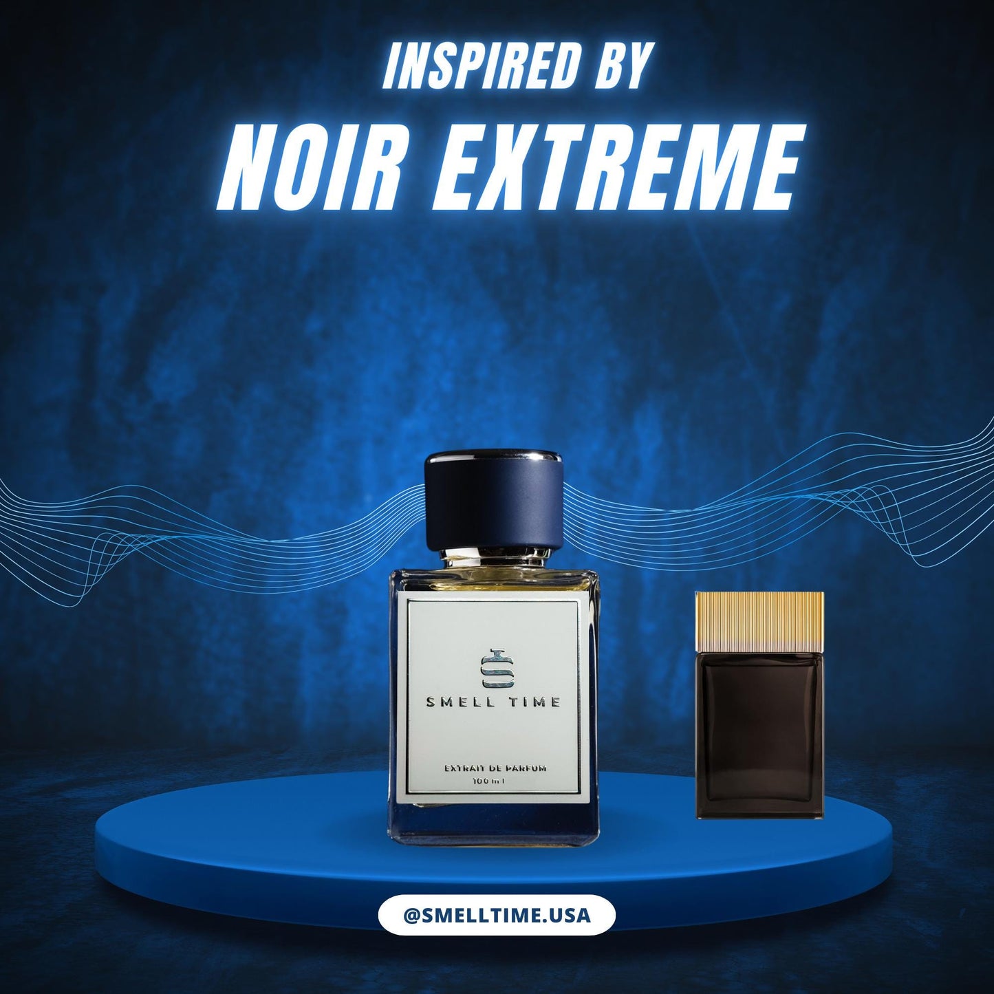 Noir Extreme Inspired Fragrance | Warm Spicy, Sweet Vanilla & Amber Blend | Smell Time USA