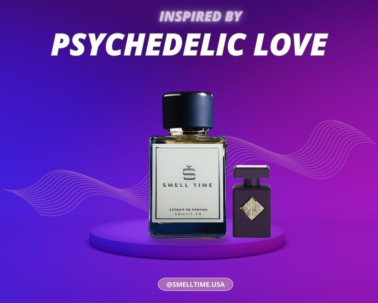 Psychedelic Love Inspired Fragrance | Fruity, Sweet & Floral Blend | Smell Time USA