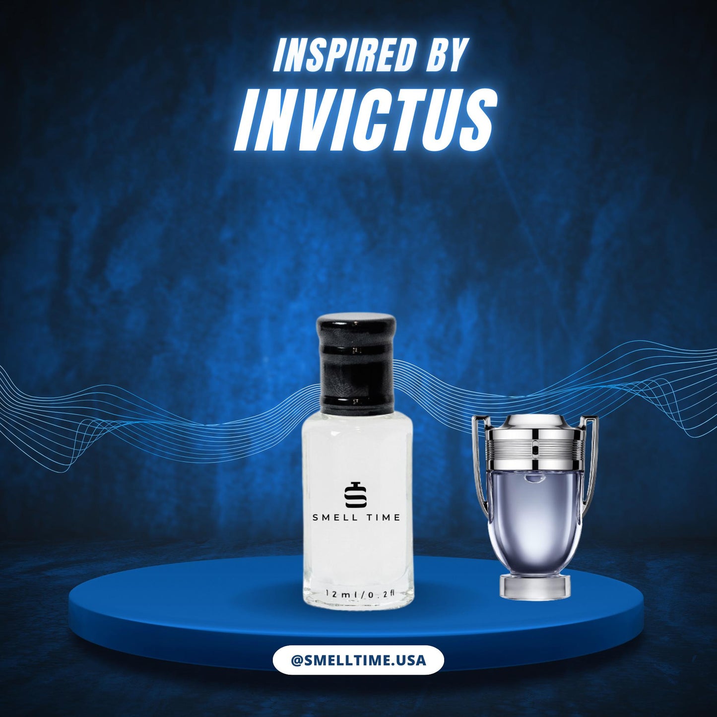 Invictus Inspired Fragrance | Fresh Citrus & Amber Blend | Long-Lasting Unisex Perfume | Smell Time USA