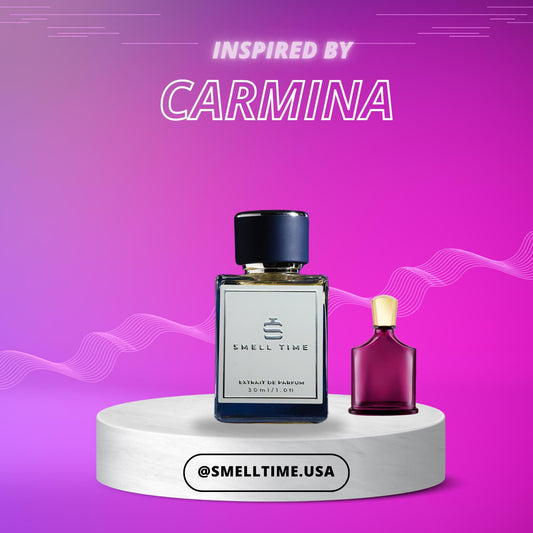 Carmina Inspired Fragrance | Cherry, Rose  Amber | Long-Lasting & Handmade | Smell Time USA