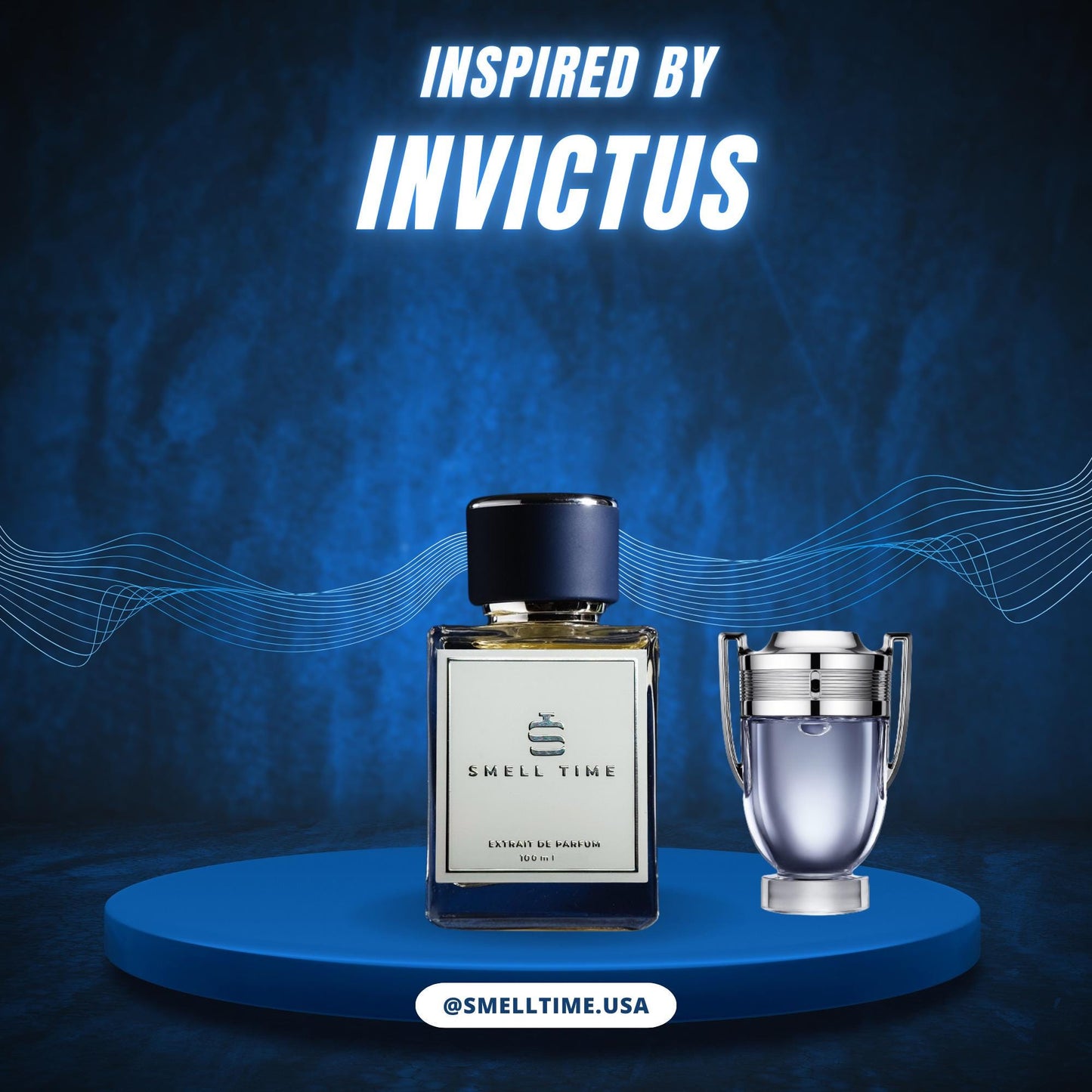 Invictus Inspired Fragrance | Fresh Citrus & Amber Blend | Long-Lasting Unisex Perfume | Smell Time USA