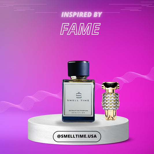 Fame Inspired Fragrance | Tropical Mango, Vanilla  Jasmine | Long-Lasting & Handmade | Smell Time USA