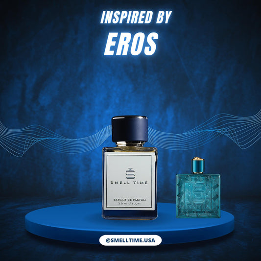Eros Perfume – Fresh Citrus Aromatic Fragrance with Green Apple, Vanilla and Amber
