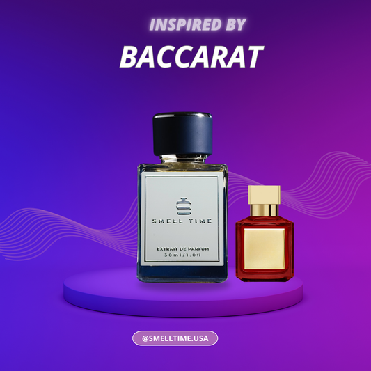 Baccarat Rouge 540 Inspired Fragrance | Amber and Jasmine | Long-Lasting and Handmade | Smell Time USA
