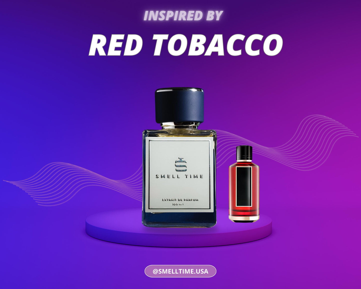 Red Tobacco Perfume – Warm Spicy Woody Fragrance with Tobacco, Oud, Madagascar Vanilla and Amber