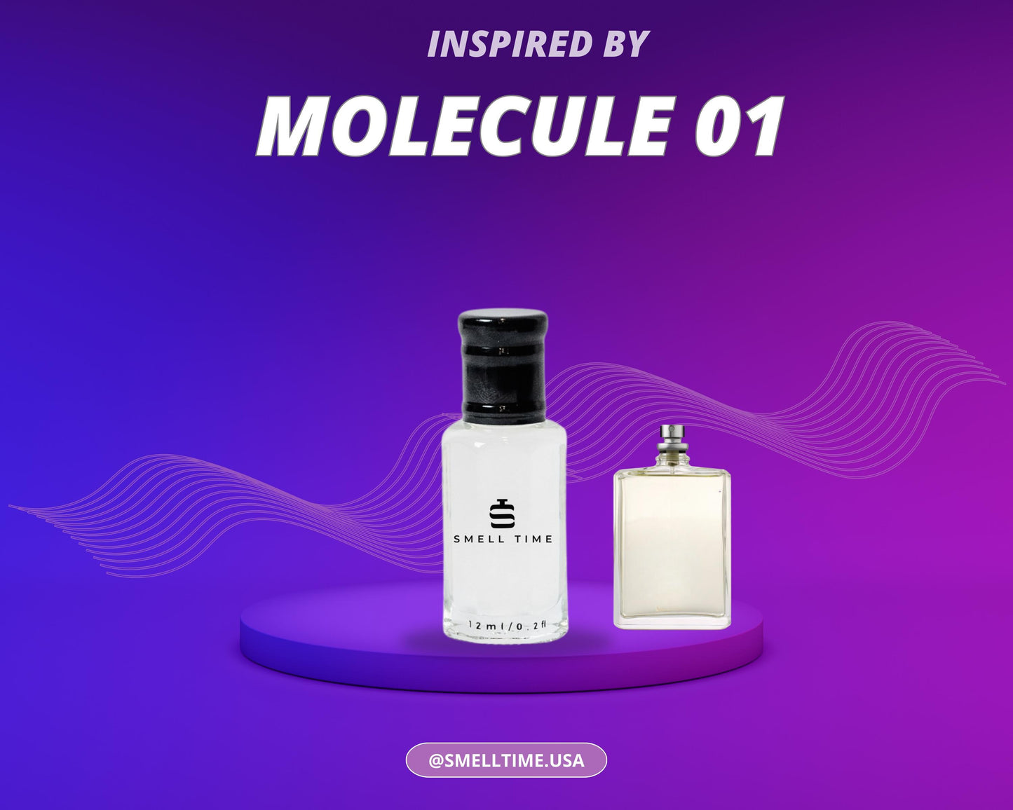Molecule 01 Inspired Perfume | Woody Musky Amber Scent | Long Lasting Handmade Fragrance