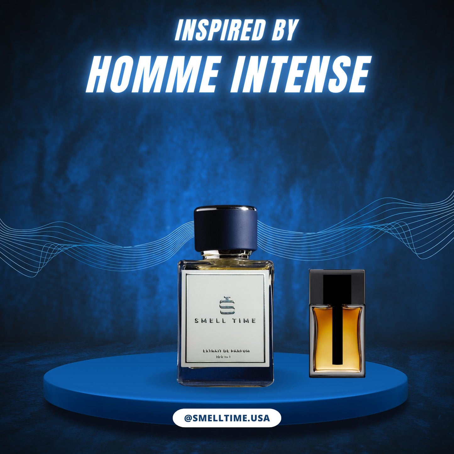 Homme Intense Inspired Fragrance | Woody, Iris & Musky Blend | Smell Time USA