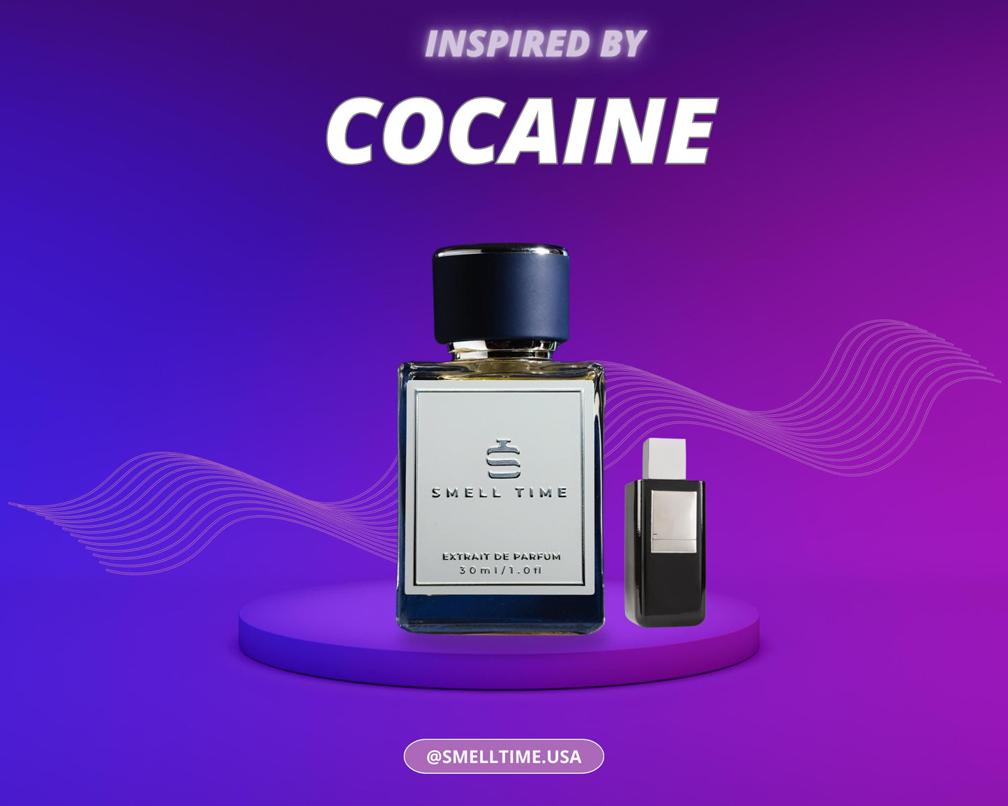 Cocainne Inspired Perfume | Sweet Floral Vanilla Scent | Long-Lasting Handmade Fragrance | Extrait de Parfum & Oil