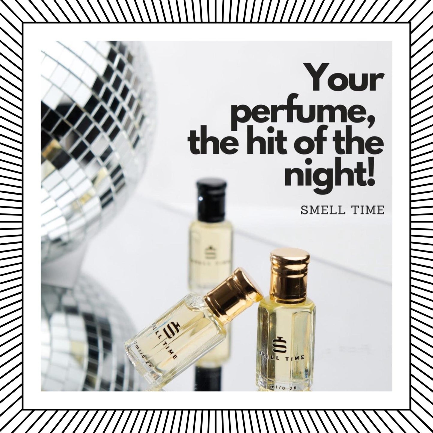 Discovery Set | Luxury Perfume Sample Set – 1x2.5ml or 5x2.5ml-Inspired Fragrances | Custom Sample Pack | Smell Time Perfumes